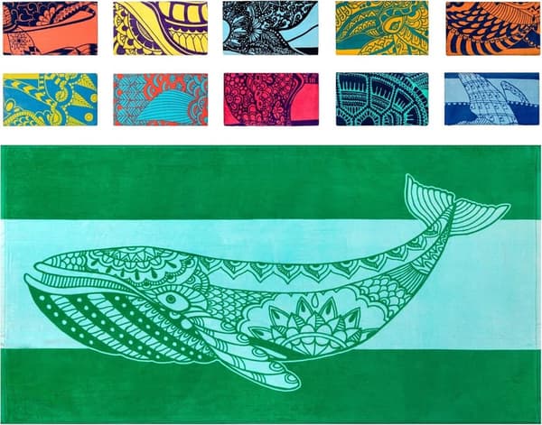 Bomclap Val Rantapyyhe Kylpypyyhe 80x160 cm - Vihreä Ylimittainen, 100% Puuvilla, Hiekaton, Nopeasti kuivuva