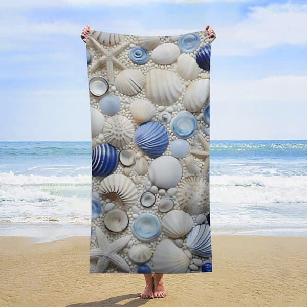 Bomclap Extra Stor Lättviktig Mikrofiber Strandlakan 70x140cm - Sandproff, Snabbtorkande, Kompakt för Camping