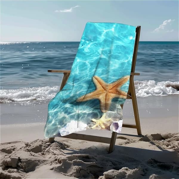 Bomclap Giant Sandless Microfiber Beach Sheet 70x140cm - Hurtigtørrende, kompakt til rejser, camping, strand
