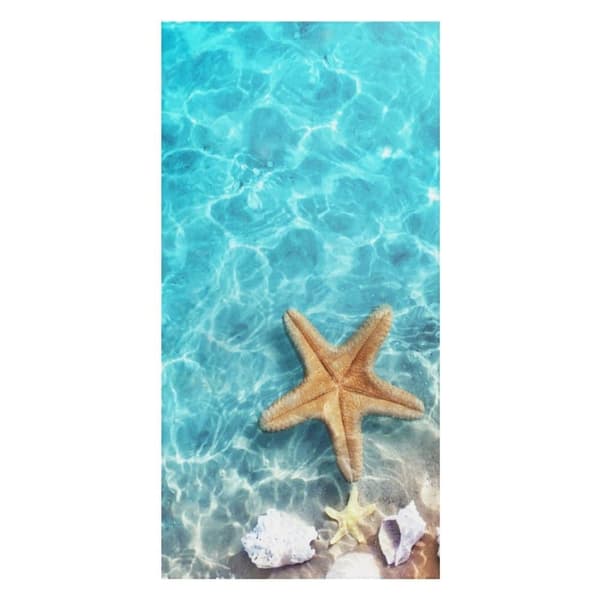 Bomclap Giant Sandless Microfiber Beach Sheet 70x140cm - Hurtigtørrende, kompakt til rejser, camping, strand