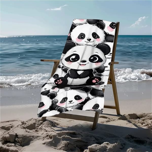 Bomclap Kompakt Mikrofiber Strandhåndklæde Overdimensioneret 70x140cm - Sandafvisende, Hurtigtørrende til Pool, Camping, Picnic