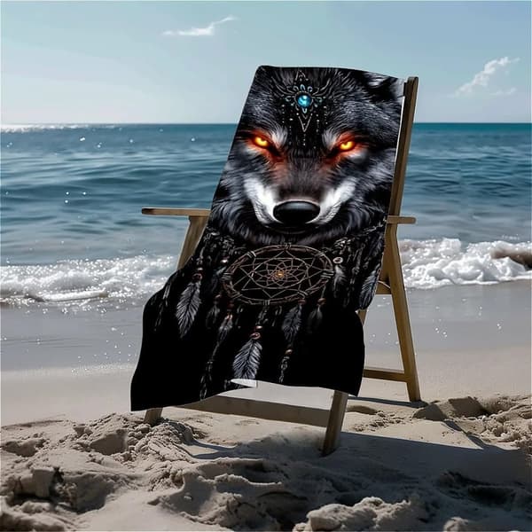 Bomclap Ultralätt Sandmotståndskraftig Tälj 70x140cm - Snabbtorkande, Kompakt för Strand, Semester