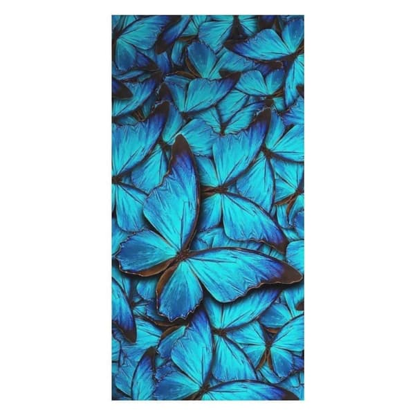Bomclap Tunna Kompakt Strandlakan - Sandfria, Snabbtorkande Mikrofiber, 70x140cm - Rolig Design för Pool, Familjeturer