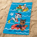 Miniatyrbild 1 av 2: Bad- och strandhandduk med tryck 100% bomull PAT PATROUILLE WATER