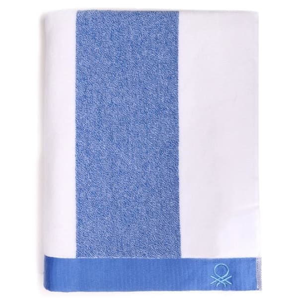 Strandhandduk - CASA BENETTON - 90x160 CM - 100% bomull - 450 g/m2 - Exceptionell mjukhet
