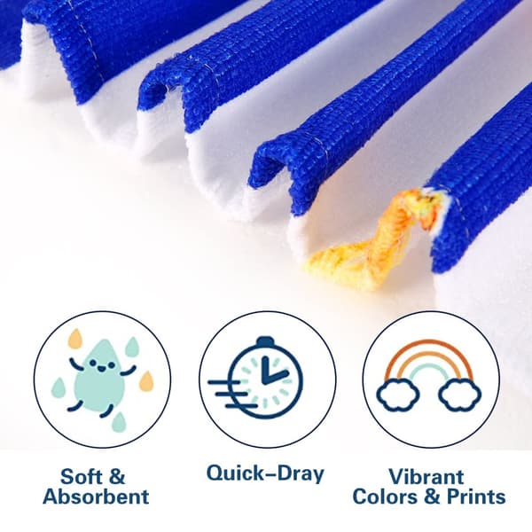 OBOSOE Overdim Stretched Ananas Beach Sheet – 80×130CM tynd mikrofiber, superabsorberende. Hurtigtørrende, sandfri