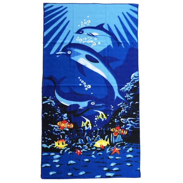 OBOSOE Mikrofiber strandtæppe – Pakkelig familie-strandtæppe. Hurtigtørr, let, superabsorbant. Strand/pool/camping. Overst 80×130CM