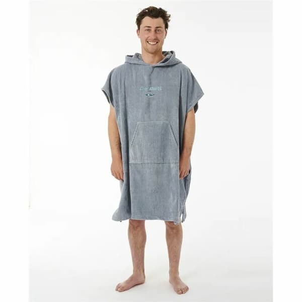 Poncho-Håndkle med Hette Rip Curl Logo Blå