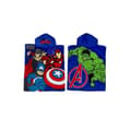 Miniatyrbild 3 av 3: Poncho med huva i badhandduk Marvel Avengers Let's Go