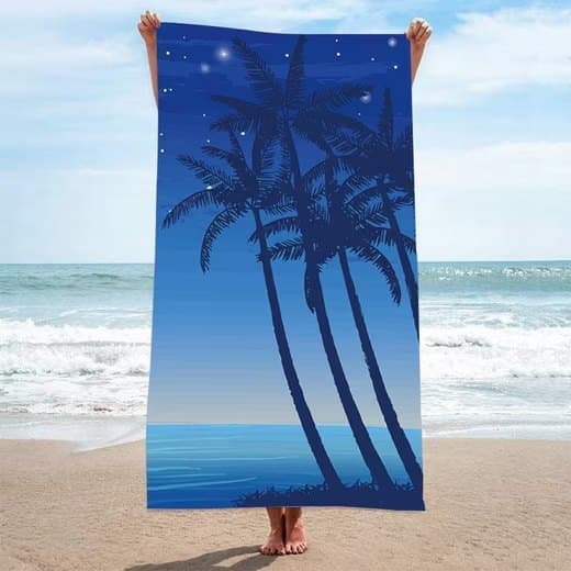 Lollanda XXL Mikrokuituinen Rantapyyhe 70x140 cm, Rantapyyhe / Rantapyyhe, Mikrokuituinen Rantapyyhe - Nopeasti kuivuva ja kevyt