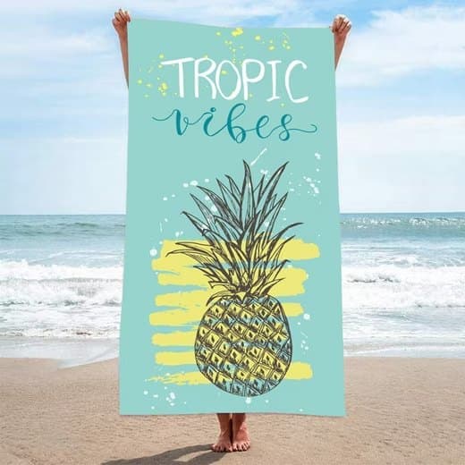 Lollanda XXL Mikrokuituinen Rantapyyhe 70x140 cm, Rantapyyhe / Rantapyyhe, Mikrokuituinen Rantapyyhe - Nopeasti kuivuva ja kevyt