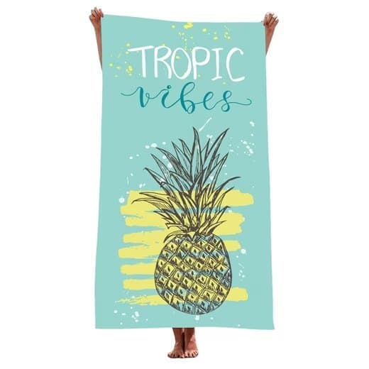 Lollanda XXL Mikrokuituinen Rantapyyhe 70x140 cm, Rantapyyhe / Rantapyyhe, Mikrokuituinen Rantapyyhe - Nopeasti kuivuva ja kevyt