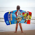 Miniatyrbillede 9 af 10: Strandhåndklæde The Paw Patrol Blå 27 x 33 x 7 cm 3 Dele