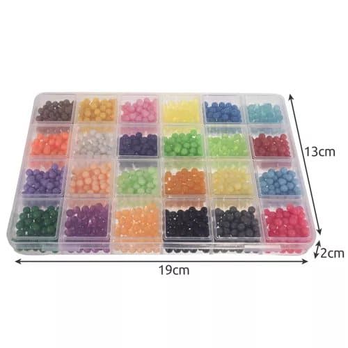 Perlesettet 2800 perler og perleplater håndverk