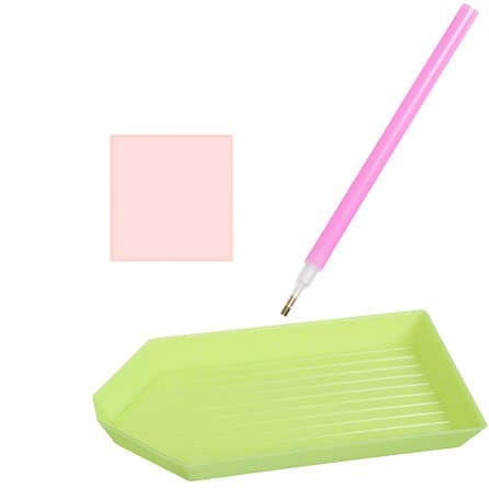 Diamond Painting – Diamanttavla | Flicka Under Träd 25 cm