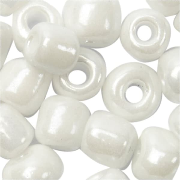 Seed Beads - 4 mm - Pärlemovit - 500 gram