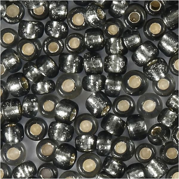 Seed Beads - 1,7 mm - Grågrön - 500 gram