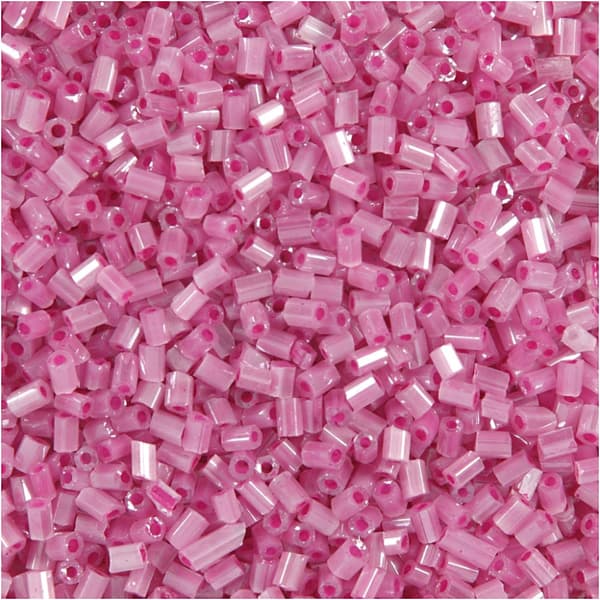 Seed Beads - 1,7 mm - Rosa - 2-cut - 500g