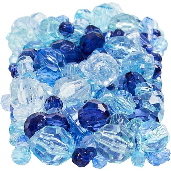 Harmoni Facettmix - ca 860 st Blå - 250 gram