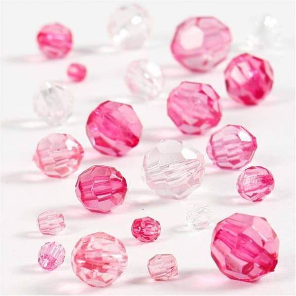 Harmoni Facettmix - ca 860 st Rosa - 250 gram