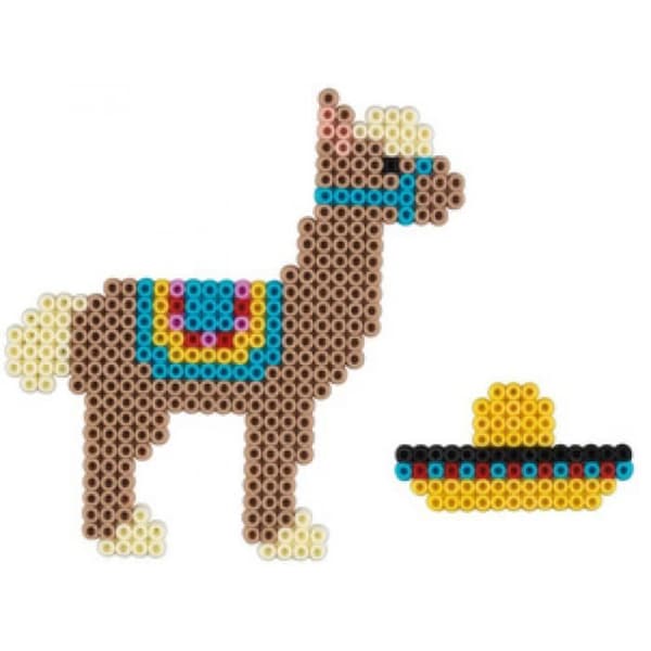 Leksak - HAMA - Alpaca strykpärlor - Presentförpackning - Flerfärgad