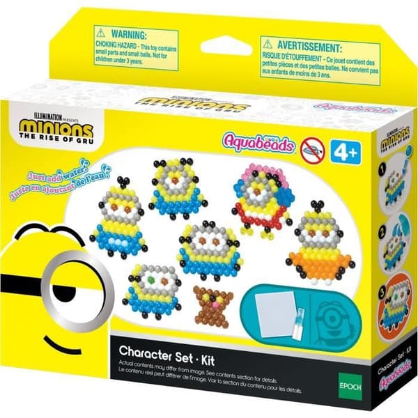 Minions 2 -kit: Once Upon A Time Gru - Aquabeads - 31605 - Pärlor som håller sig med vatten