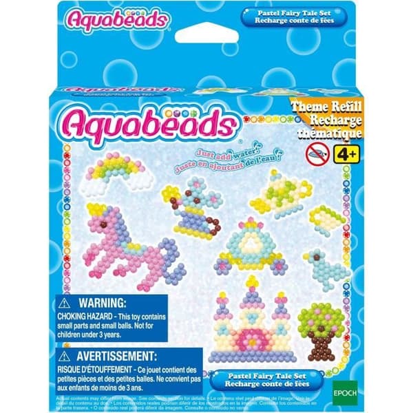 Kreativ fritid - AQUABEADS - Sagapåfyllning - Pärlor som fastnar i vatten