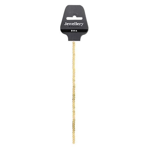 Glaspärlor - Gul - Paket med 45 st - 4 mm - Transparent - Blandad