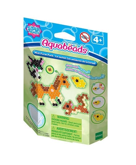 Aquabeads Mini-temasæt, 180 perler, strygefri