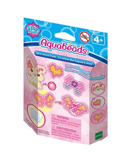 Aquabeads Mini-temasæt, 180 perler, strygefri