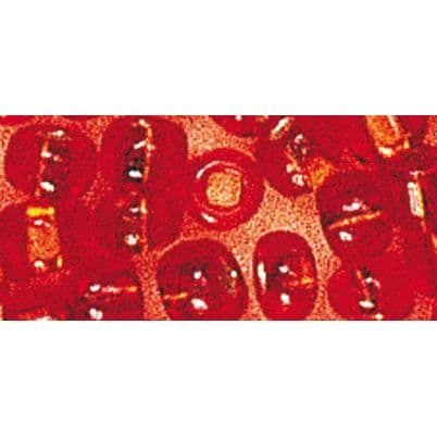 Perle rocaille - Rayher - Orange - Silver decoration - ø 2,6 mm - 16 g