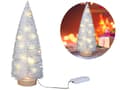 Miniatyrbild 1 av 2: Dekorativ julgran Vit julbelysning Juldekoration