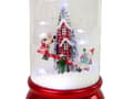Miniatyrbild 3 av 5: Juldekoration I Kupoldekoration Snö Santa Claus Röd