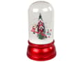 Miniatyrbild 1 av 5: Juldekoration I Kupoldekoration Snö Santa Claus Röd