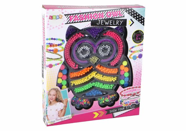 DIY smykkefremstillingssæt perler 3000 stykker. Ugle