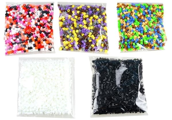 Sæt med perler til at lave hunde- og kattemosaikker