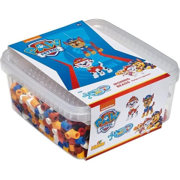 Hama Perlen 8752 Strykpärlor Paw Patrol, 10242990, Flerfärgad, 10 mm Durchmesser
