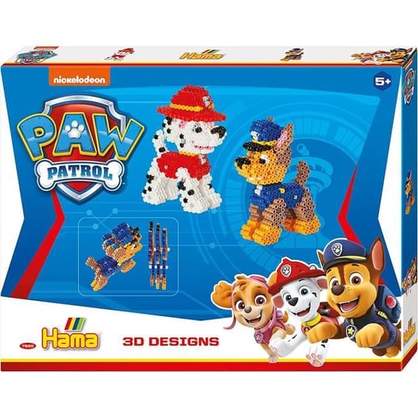 Strykpärlsats - HAMA - Paw Patrol - 4000 pärlor - Flerfärgad