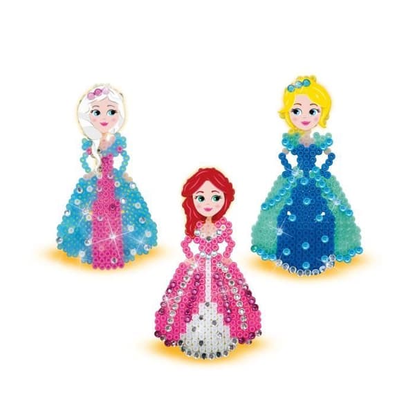 SES CREATIVE Princesses strykpärlsats med diamanter