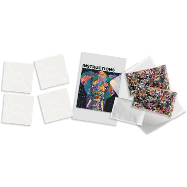 SES CREATIVE - Beedz Art - Fancy Elephant Ironing Bead Kit 5000