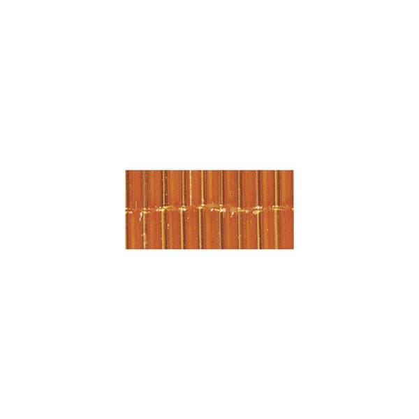Perle Rocaille-rör med silverfäste Orange 15 g