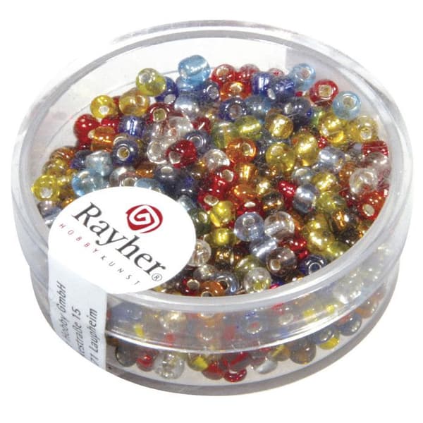 Perle rocaille silverad decoration Assortiment Ø2,6mm16 g