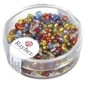 Miniatyrbild 1 av 2: Perle rocaille silverad decoration Assortiment Ø2,6mm16 g