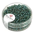 Miniatyrbild 1 av 2: Pärla rocaille med silverbeläggning Jade Ø 2,6 mm 16 g