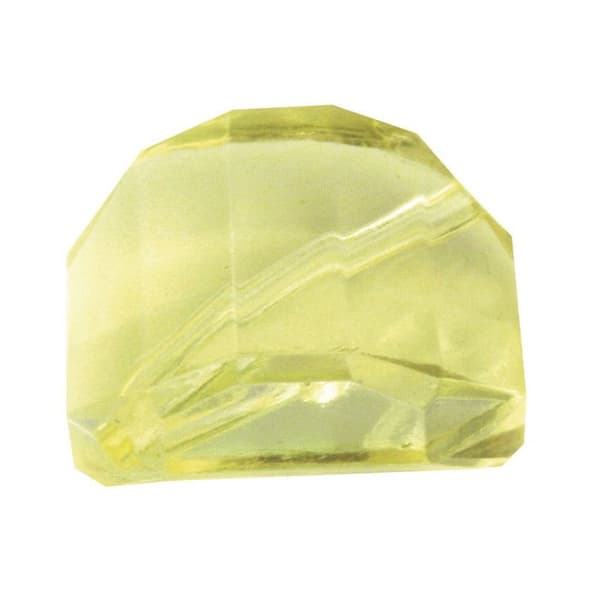 Akrylpärla - Rayher - Indiangul - Faceted kvadrat - 20 x 20 mm - 1 styck