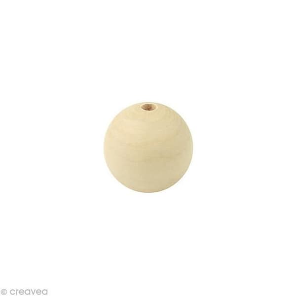 Träpärlor - MÄRKE - 5 mm - 250 st - Brun - Blandad