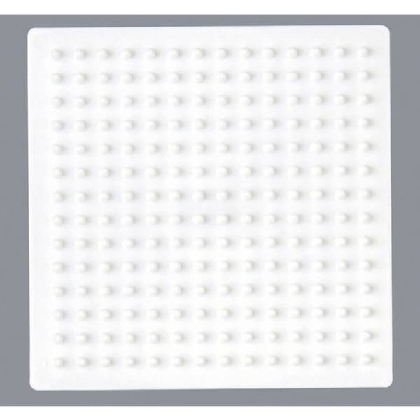 Geometriska plattor för standardpärlor (Ø5 mm) - Hama - Leksaksset för barn - Vit