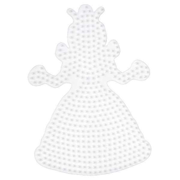 Princess and House tallrikar för standardpärlor - Hama White