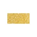 Miniatyrbild 1 av 2: Delica-rocailles, 2,2 mm ø, citron, 8 g, transparent Rainbow frostad, ask