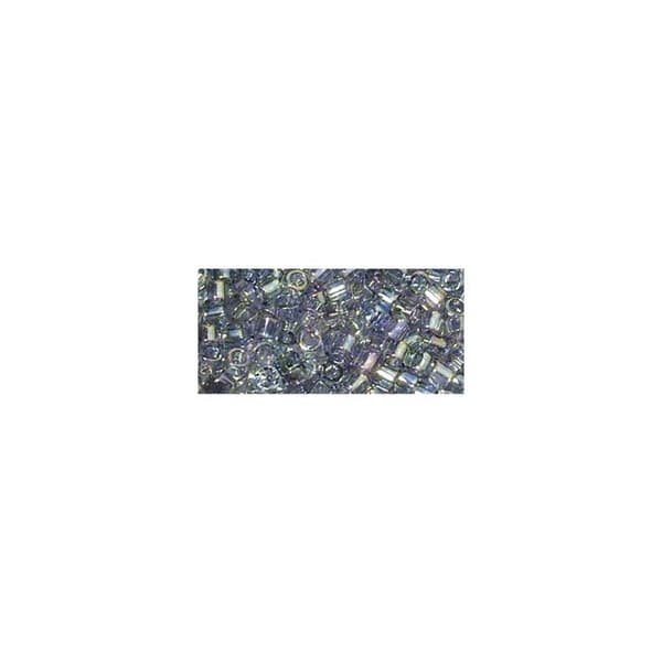 Miyuki Delica Bead - 2,2 mm - Rainbow transp. elektrisk blå - Miyuki Blue